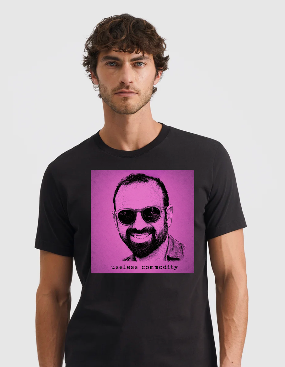 Useless Commodity t-shirt mockup