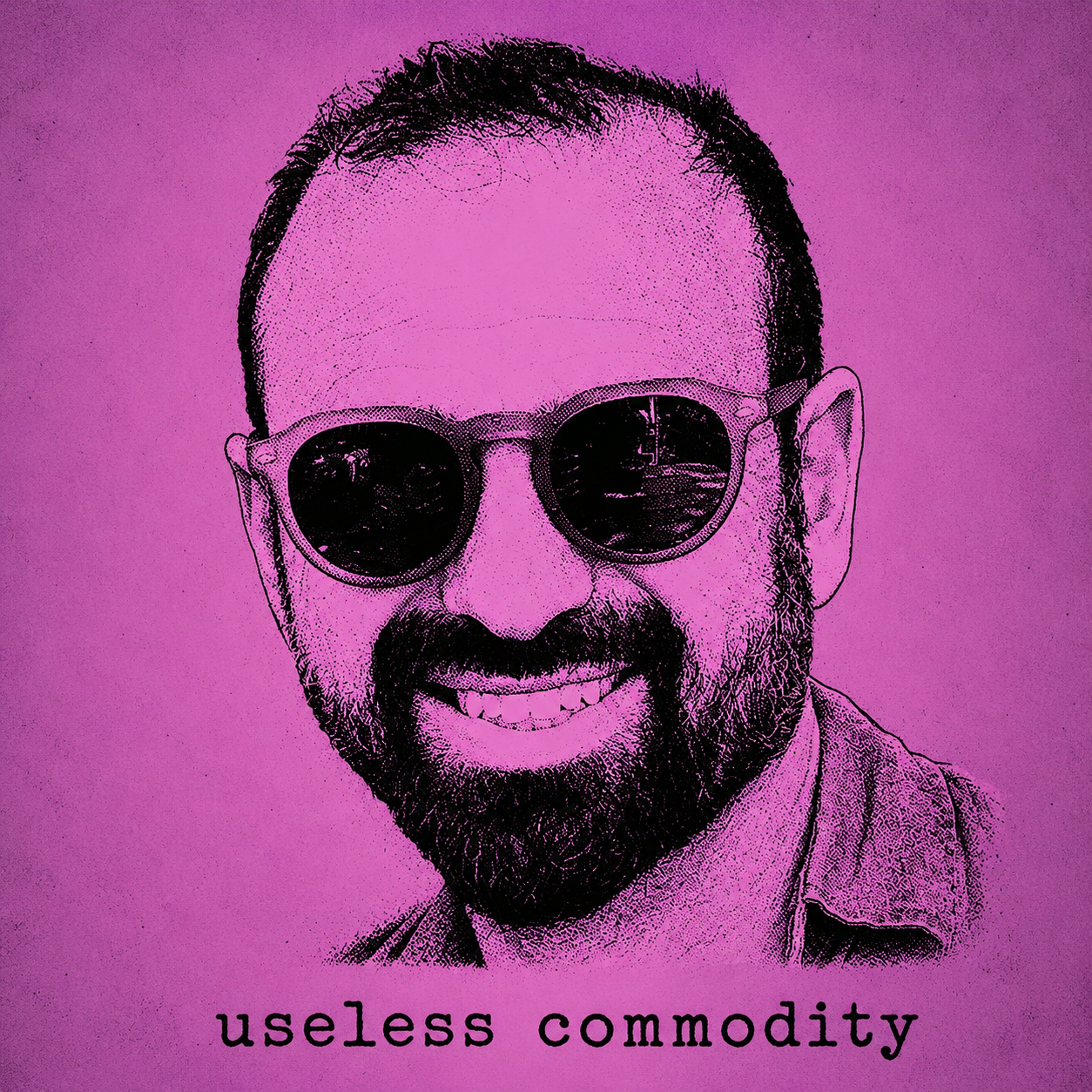 Useless Commodity sitcom poster t-shirt design